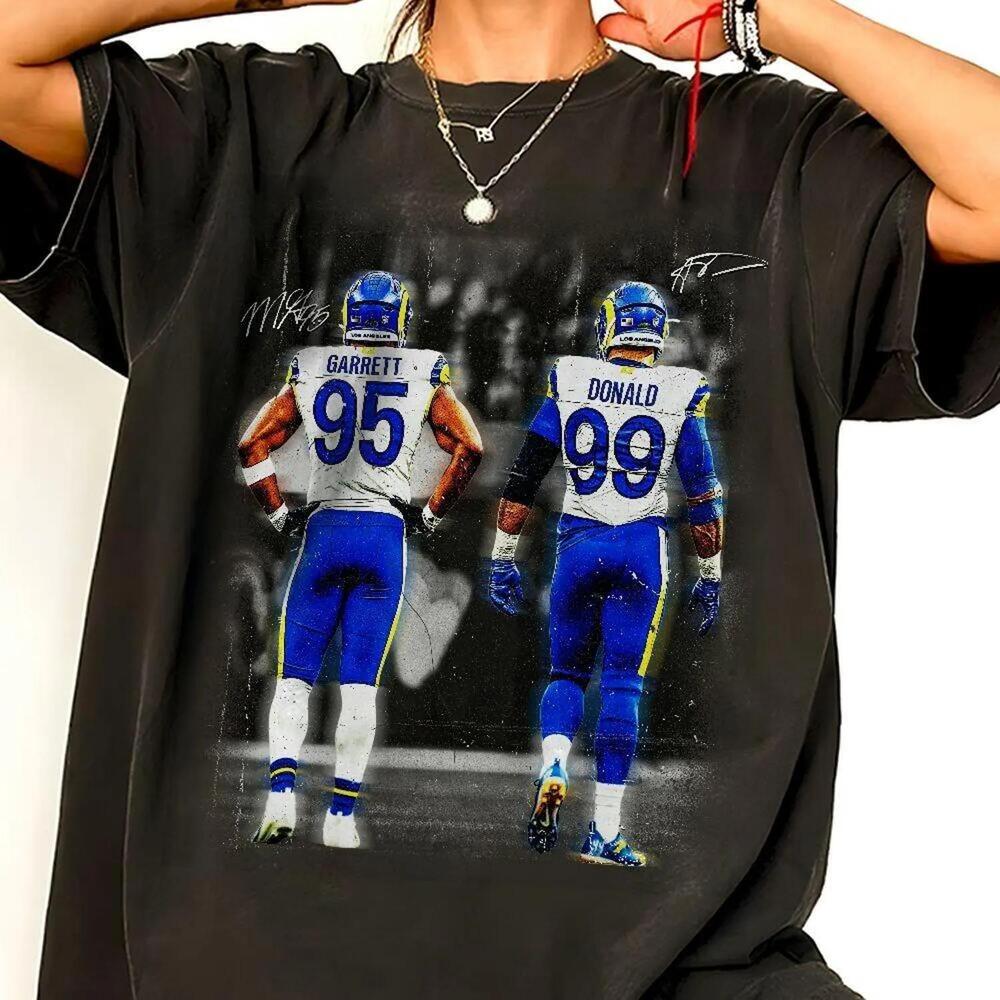 Myles Garrett & Aaron Donald Los Angeles Football Shirt